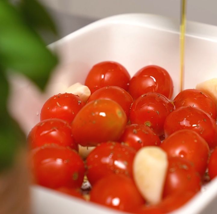 Roasted cherry tomatoes