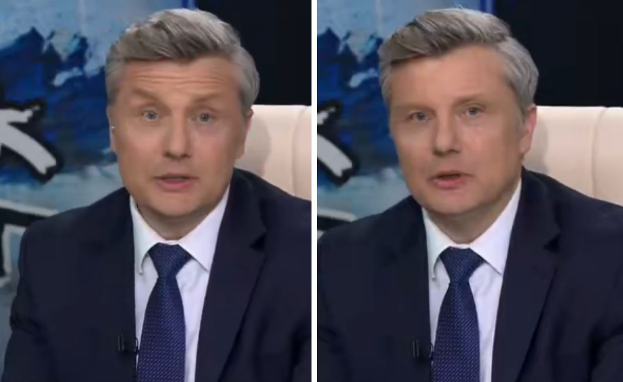 Zaskoczenie w TVN24. Poczekał do końca i zwrócił się do Nawrockiego