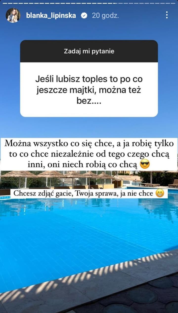 Komentarze Blanki