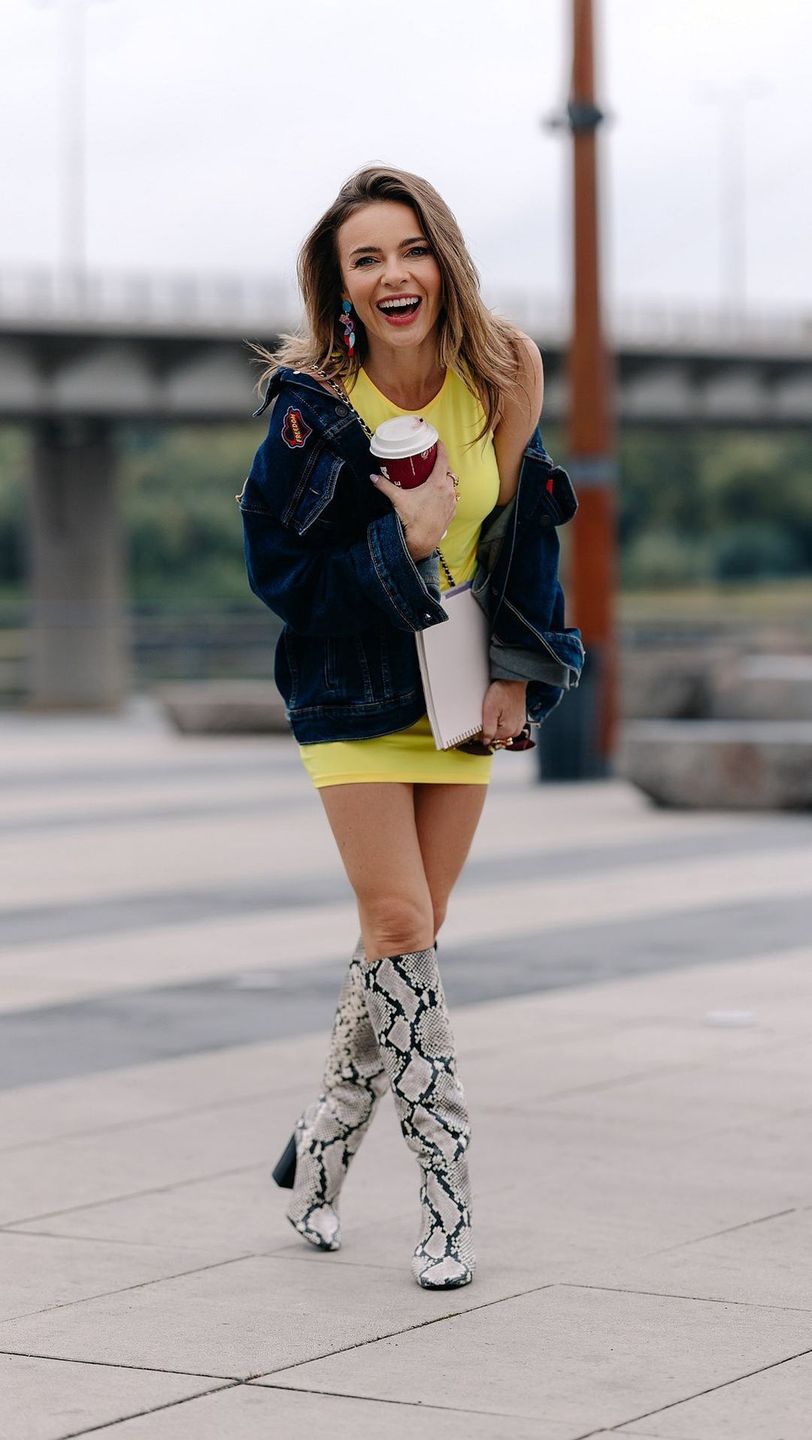 Edyta Herbuś tańczyła w mini