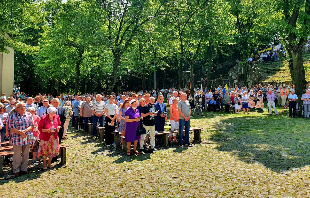 Pielgrzymka mniejszości niemieckiej na Górę Św. Anny