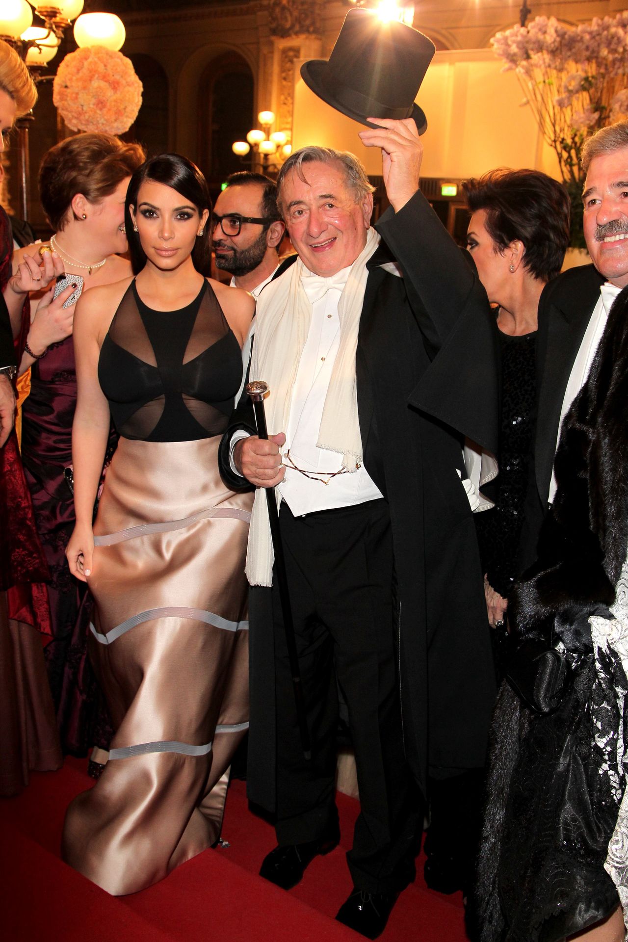 Richard Lugner, Kim Kardashian