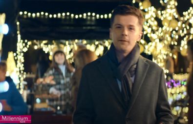 Radek Kotarski prezentuje możliwości aplikacji mobilnej Banku Millennium