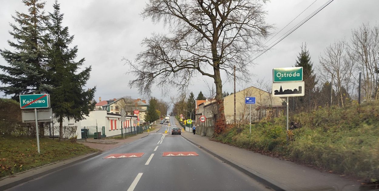 Ostróda: Nowe progi zwalniające koło Zespołu Szkół Rolniczych!