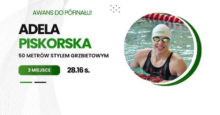 Adela Piskorska w półfinale Mistrzostw Europy