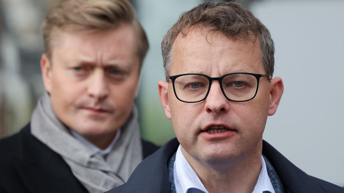 Marcin Romanowski podczas konferencji prasowej