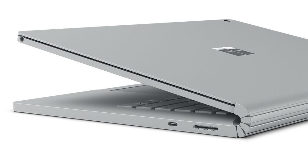 Microsoft Surface Book 2 złącza