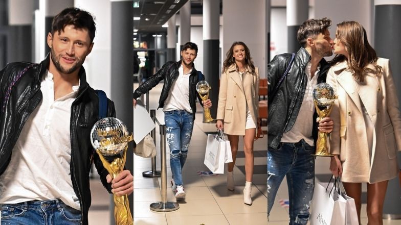 Gwiazdy i goście programu opuszczają studio po finale "Tańca z gwiazdami"