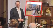 Zdjęcia z kościoła. Na nich Czarnek. Księża załamują ręce