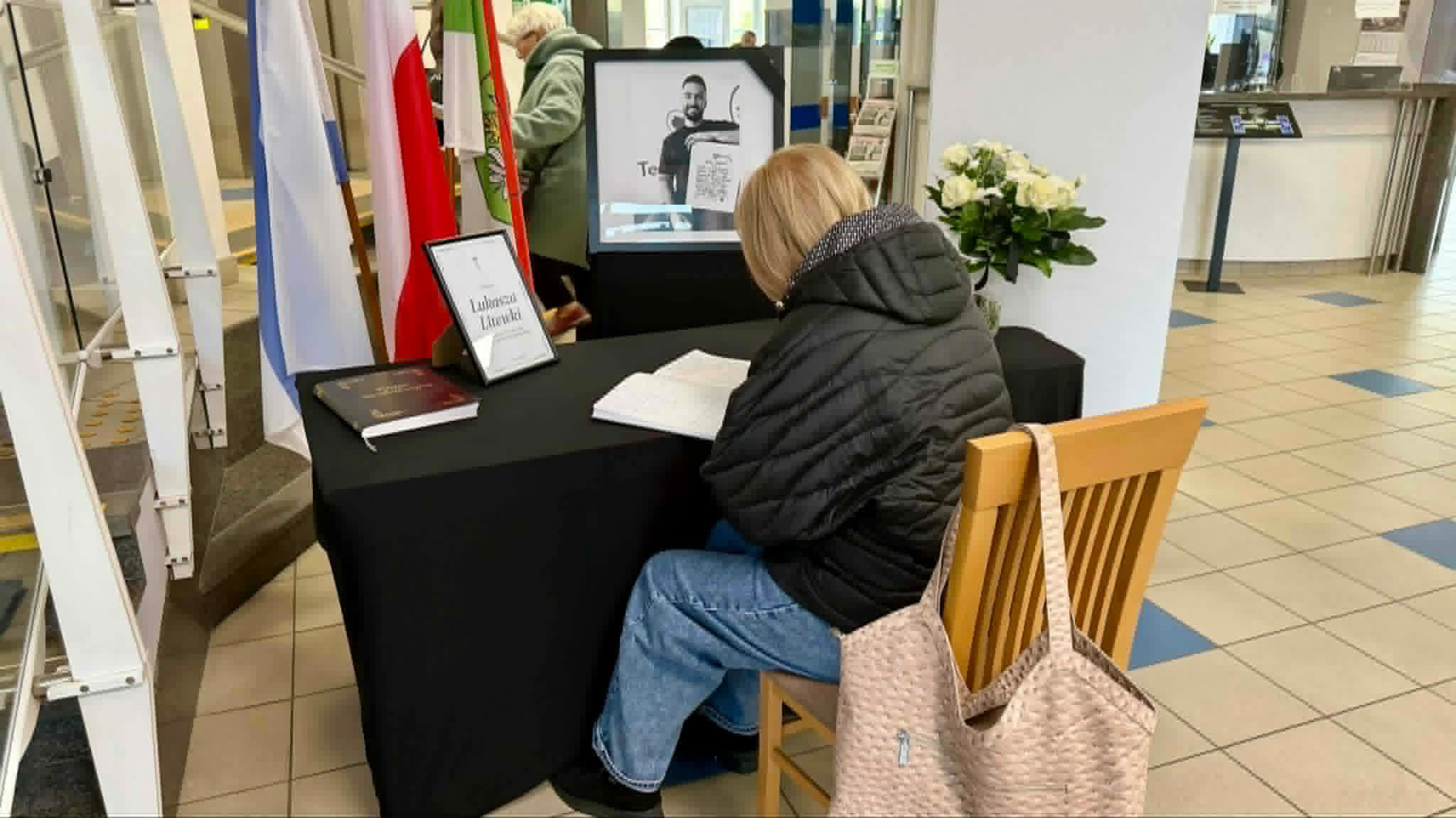 Tak ludzie pożegnali Łukasza Litewkę