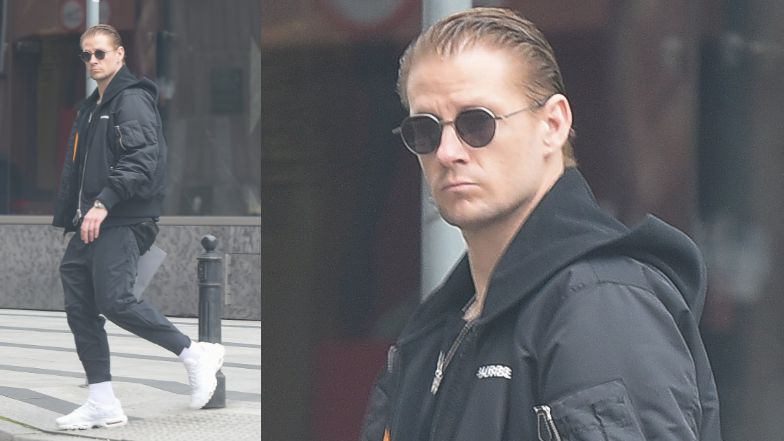 Sebastian Fabijański parkuje na zakazie i odwiedza luksusowy butik
