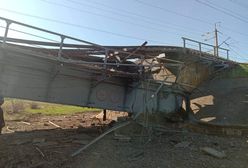 "Samozniszczenie". Ukraińcy wysadzili most pod Melitopolem