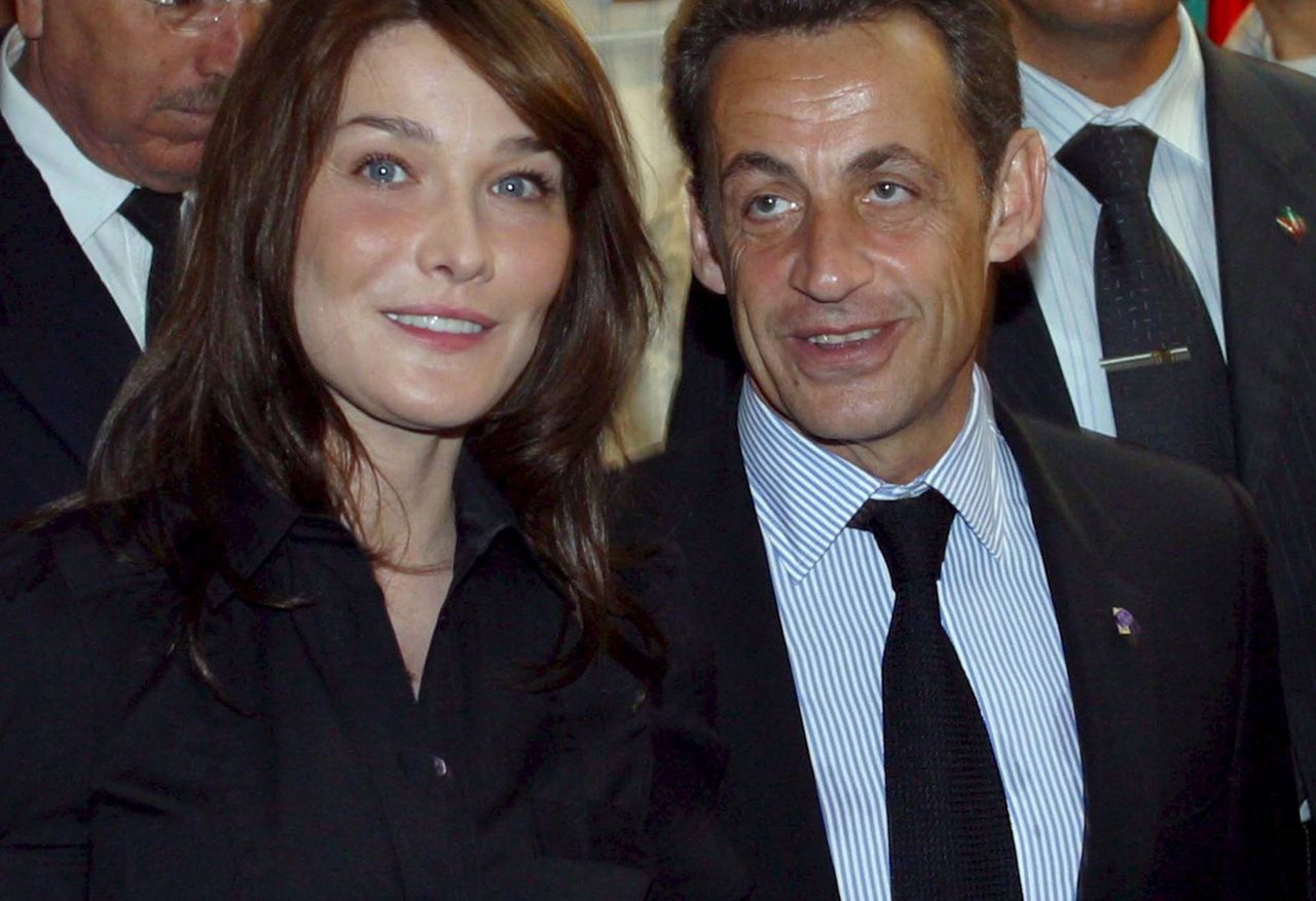 Carla Bruni i Nicolas Sarkozy 
