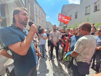 Strajk w Jeremiasie. Były rozmowy w Starym Ratuszu