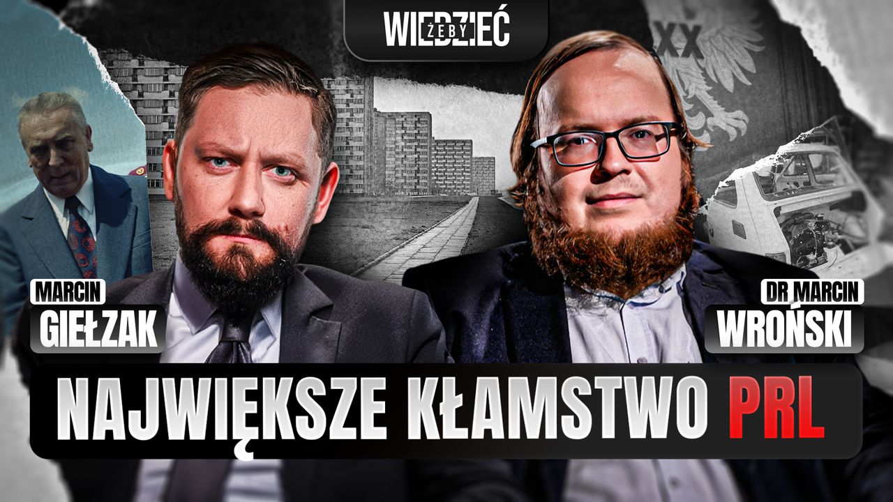 "Polska bez PRL byłaby bogatsza". Dr Wroński o gospodarczych mitach [Dzieje, odc. 19]