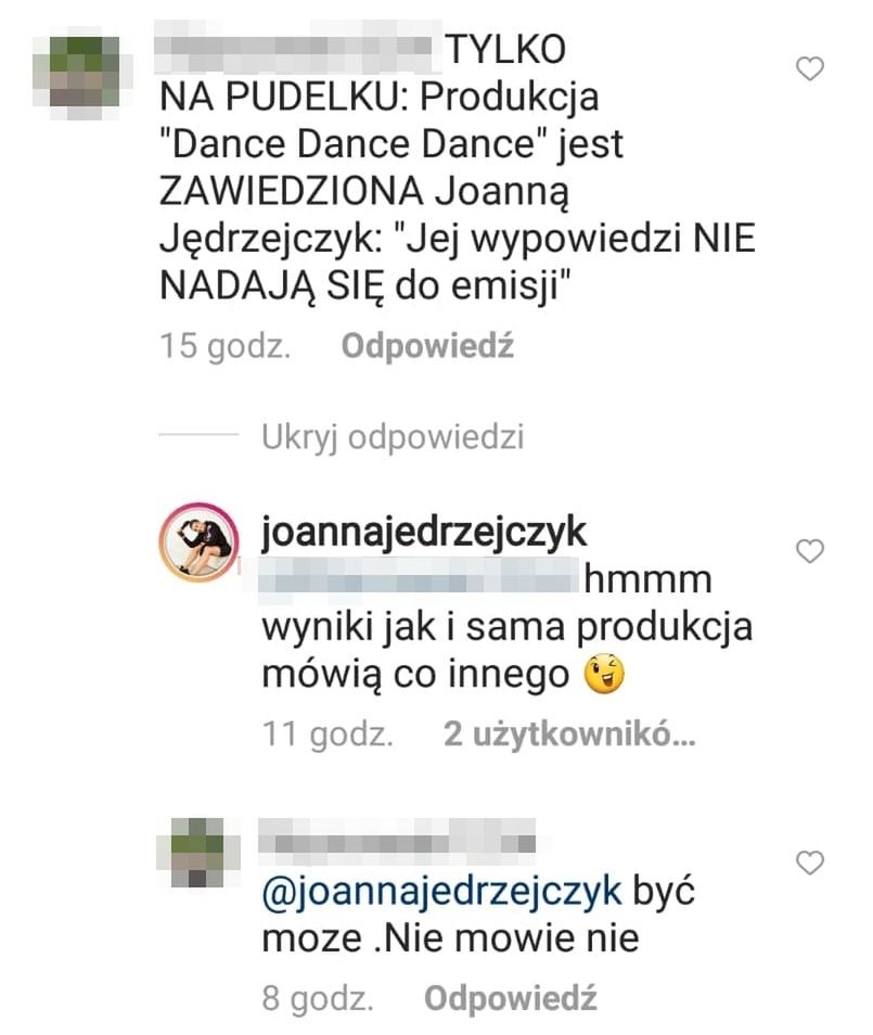 Joanna Jędrzejczyk krytykowana za udział w "Dance, Dance, Dance"