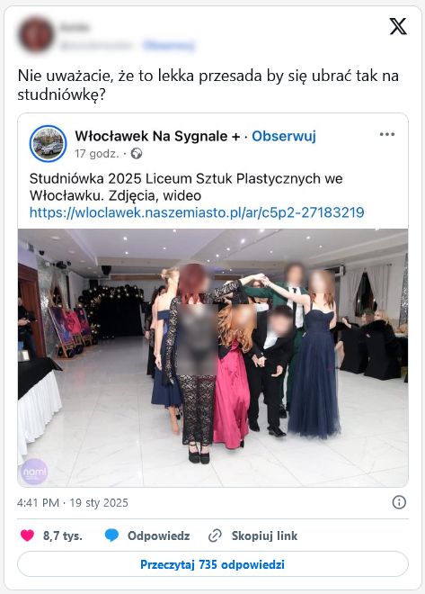 Studniówka.