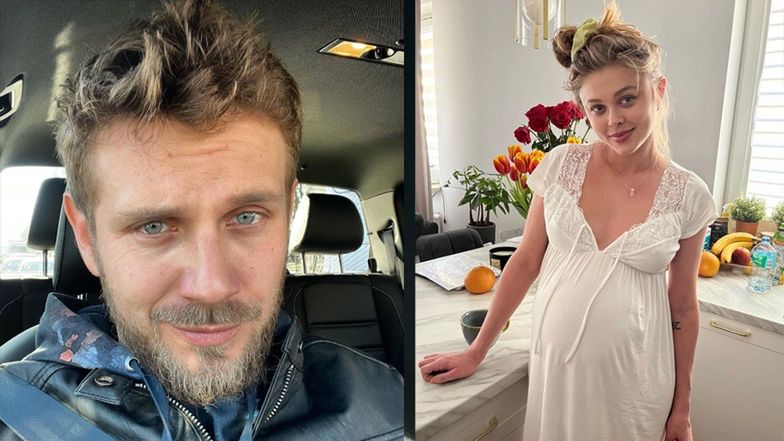 Antek Królikowski wita synka na świecie 