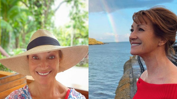 72-letnia Jane Seymour pozuje w stroju kąpielowym