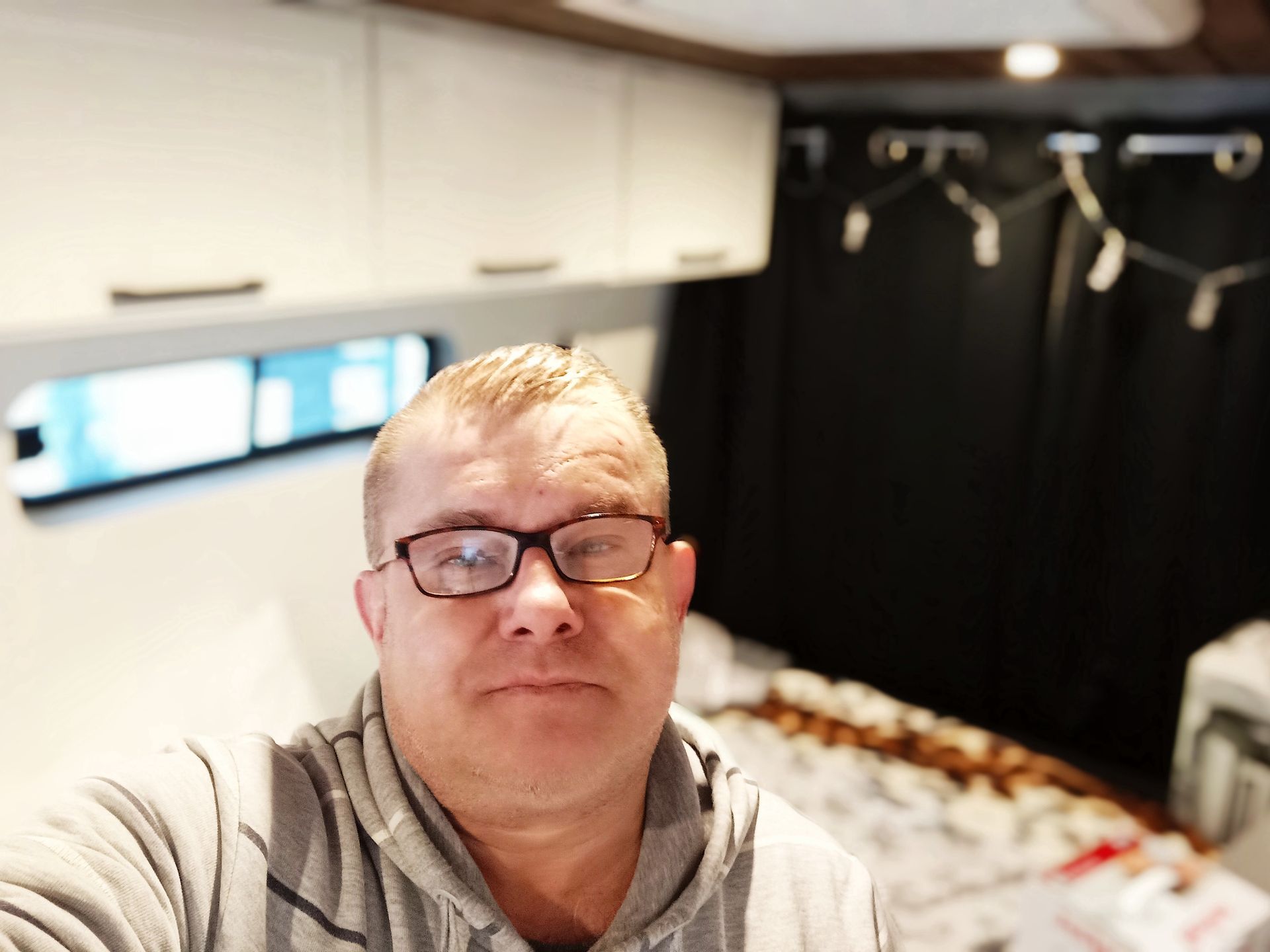 Paweł Muszel i jego kamper