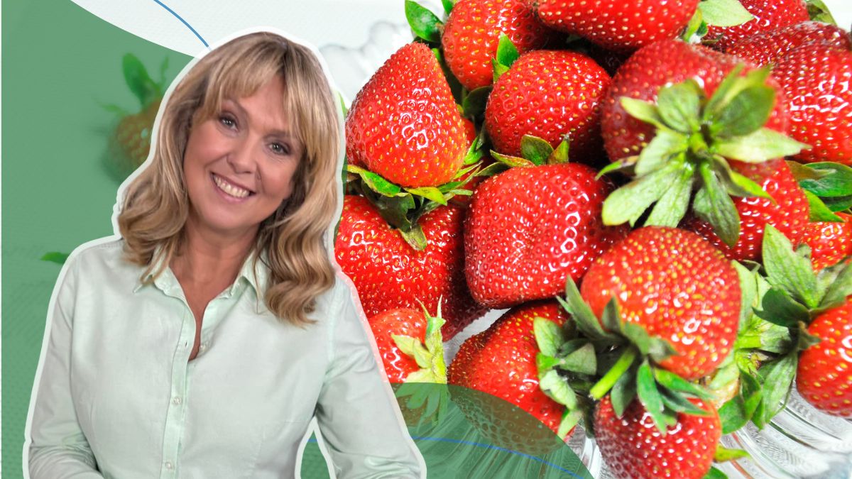 Ewa Wachowicz w sezonie wykorzystuje truskawki na kilka sposobów