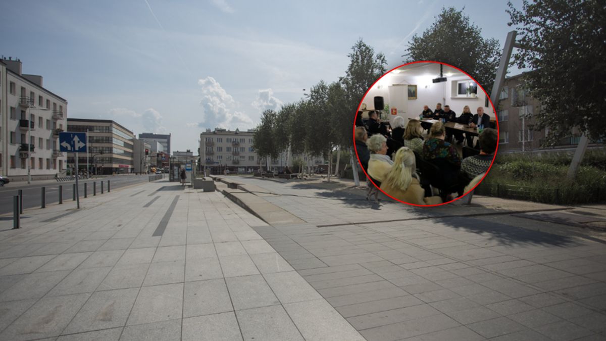 Na placu Szembeka dochodzi do libacji alkoholowych.