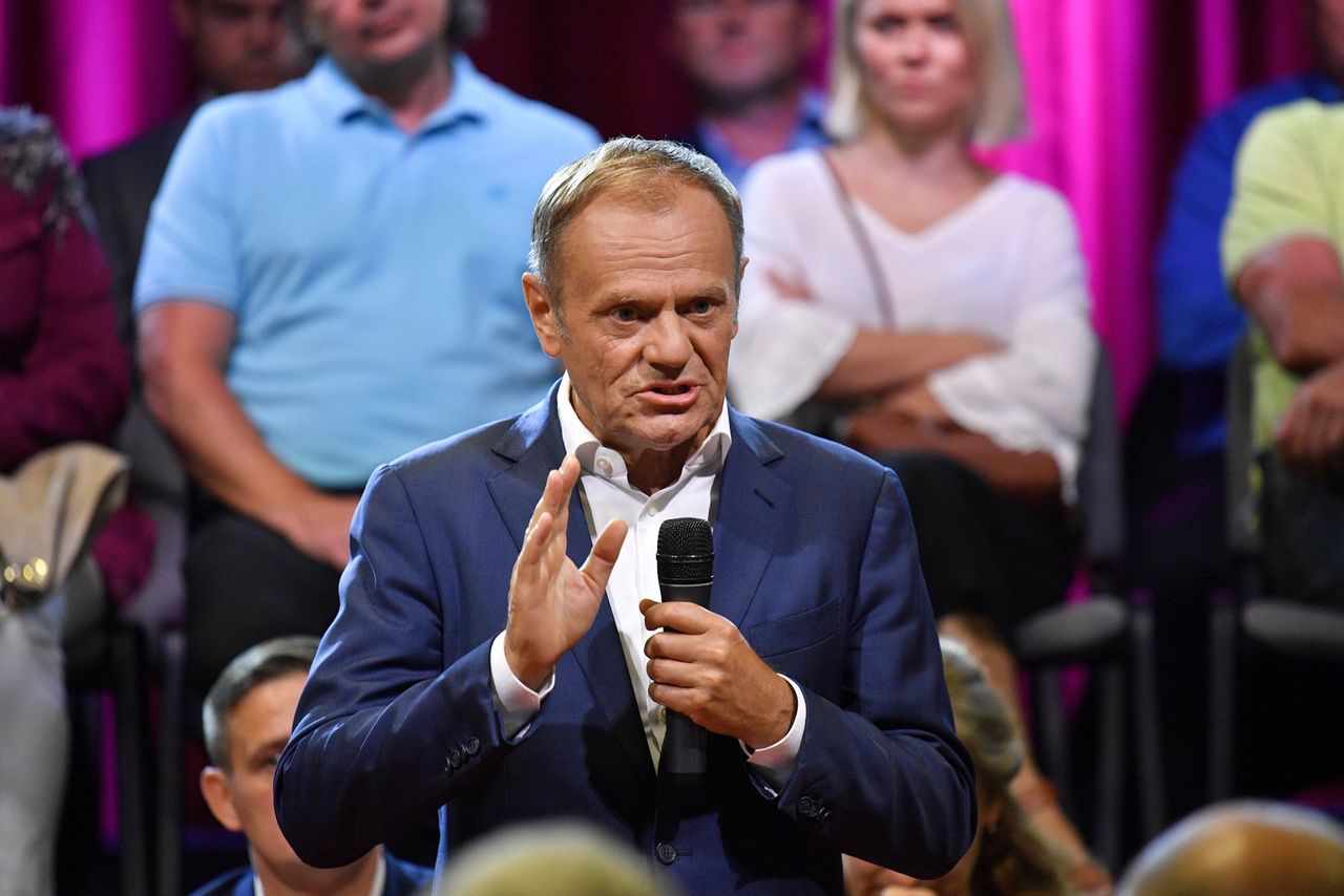 Donald Tusk w Dzierżoniowie