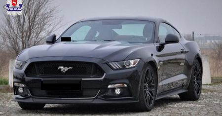 Ford Mustang o nr rej. ZS 343KT poszukiwany. Został skradziony w ostatnich dniach