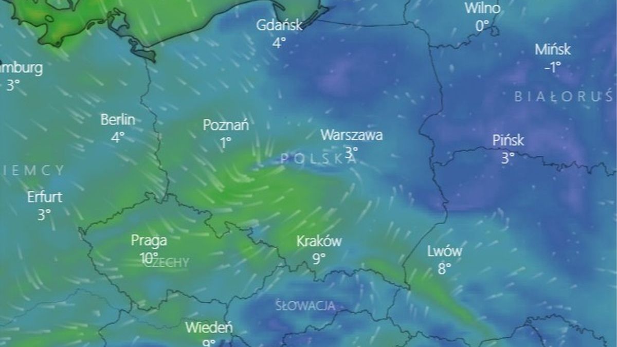 Pogoda 24 grudnia