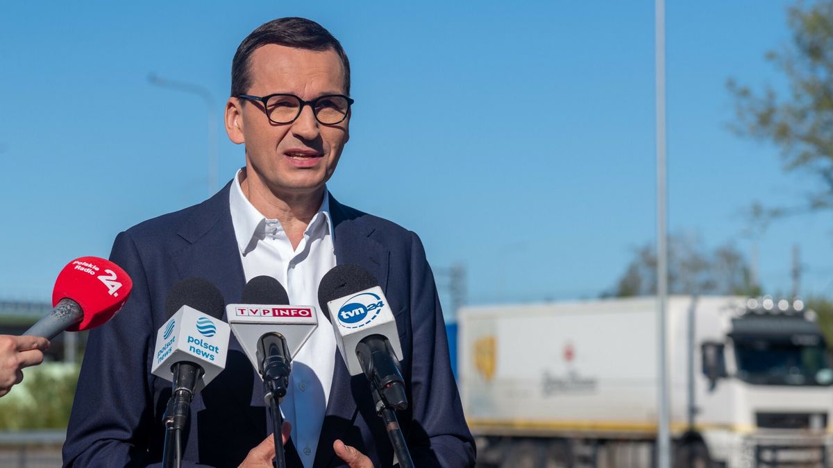 Premier Mateusz Morawiecki