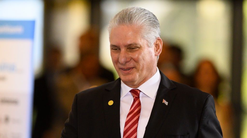 Cuban President Miguel Diaz-Canel seen during the Community
BUENOS AIRES, ARGENTINA - 2023/01/24: Cuban President Miguel Diaz-Canel seen during the Community of Latin American and Caribbean States (CELAC) Summit in Buenos Aires. (Photo by Manuel Cortina/SOPA Images/LightRocket via Getty Images)
SOPA Images
cuban, miguel diaz-canel, community of latin american and caribbean states, celac, summit, sheraton hotel, politicians, latin american, caribbean states