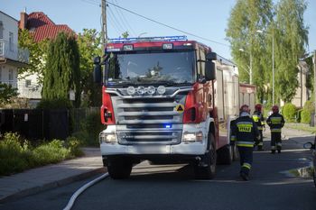 Młodzi strażacy z powiatu grodziskiego szkolą się w Brennie