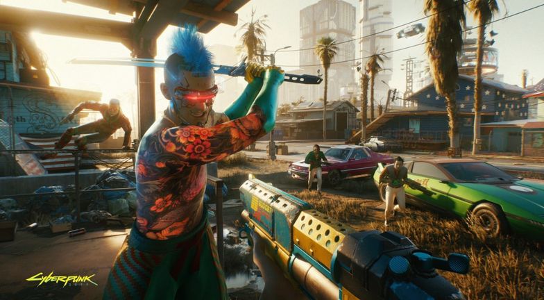 Premiera Cyberpunk 2077. To miał być wielki dzień. Akcje CD Projektu powoli osuwają się