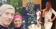Lewandowscy chwalą się choinką
