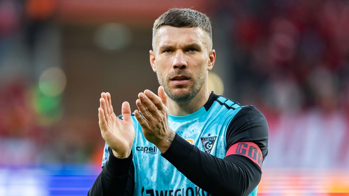 Na zdjęciu Lucas Podolski