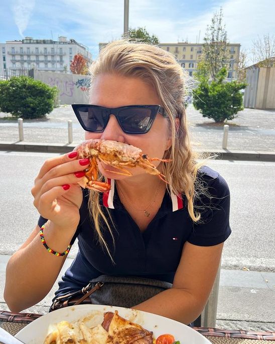 Marta Manowska na wakacjach