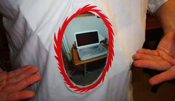 Cyfrowa koszulka w stylu gry "Portal" [wideo] 1