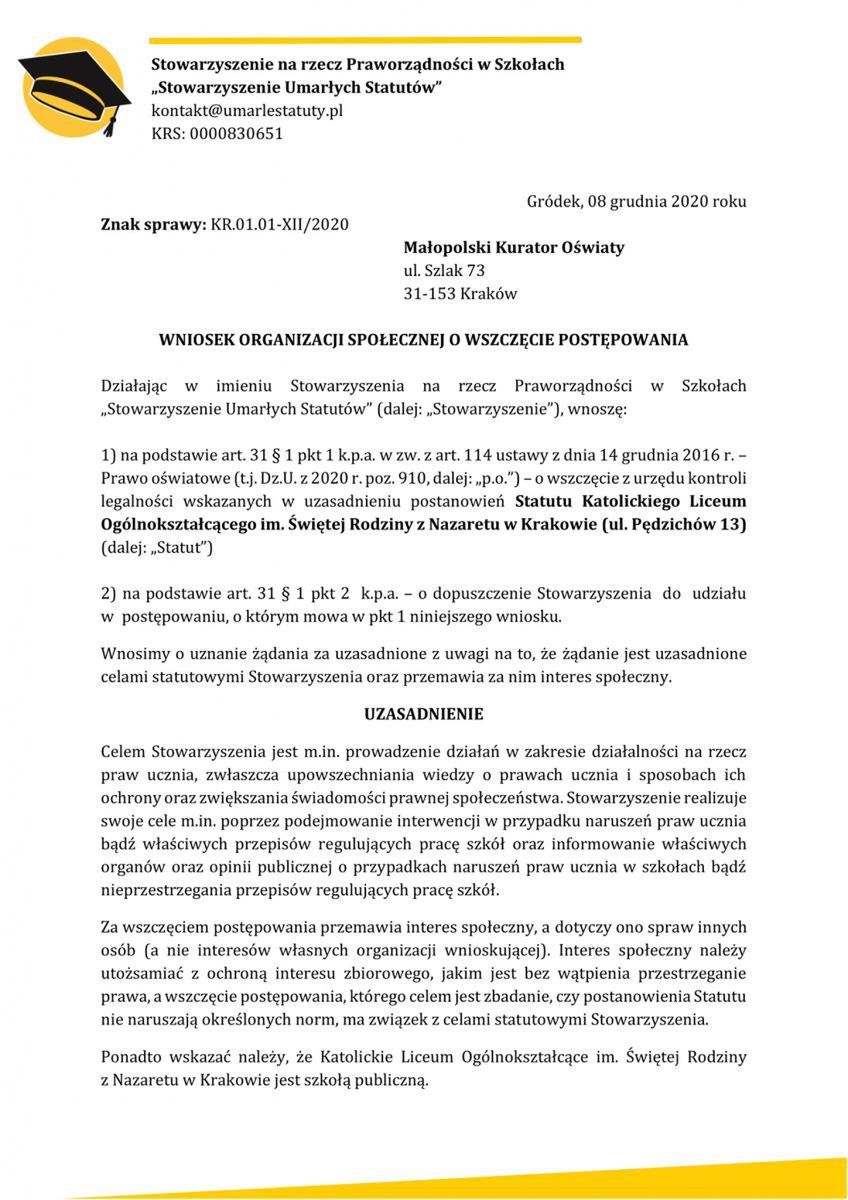 Stowarzyszenie Umarłych Statutów