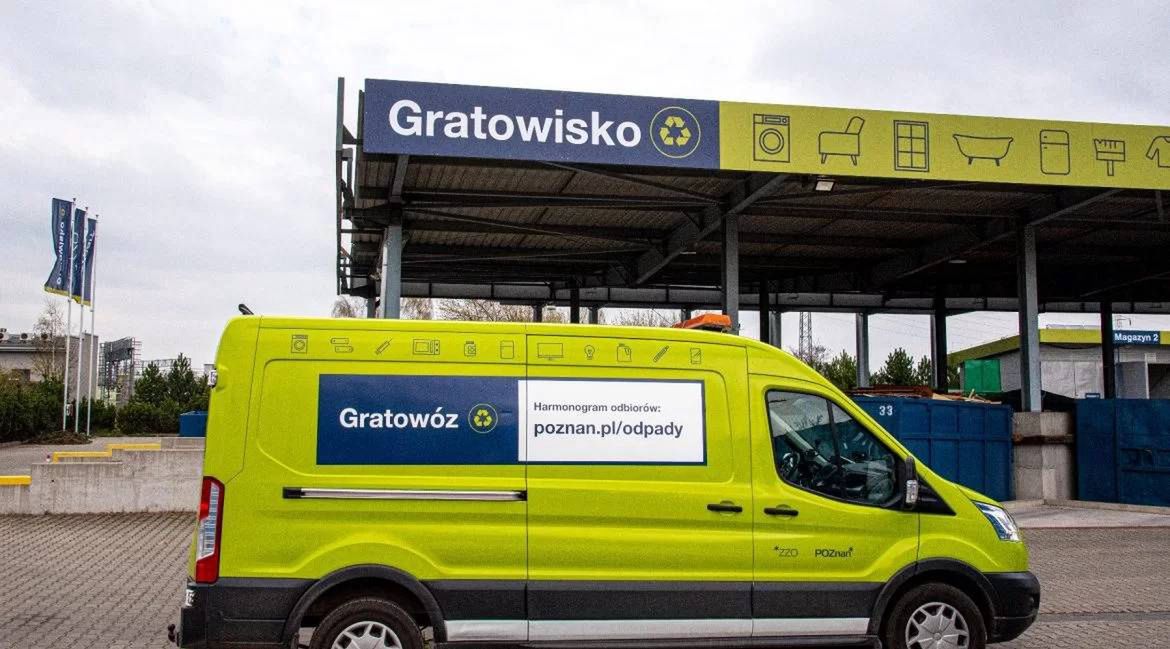Poznań: Gratowóz w trasie. Bezpłatne oddawanie odpadów problemowych