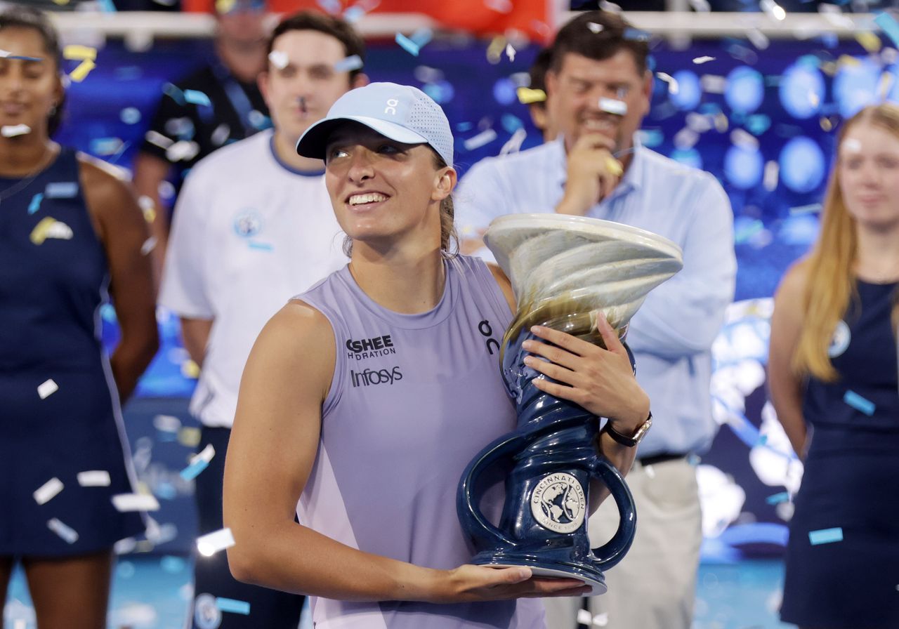 Iga Świątek triumfuje w Cincinnati. Nie obyło się bez problemów
