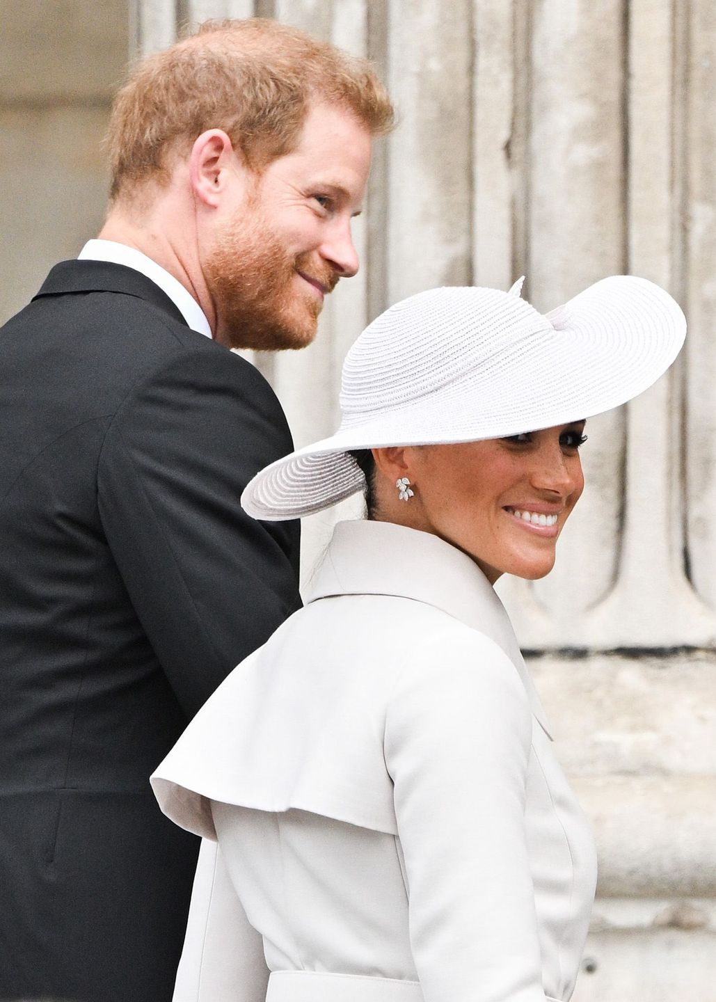 Meghan Markle i książę Harry celebrują platynowy jubileusz królowej w Londynie 