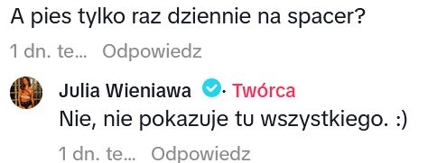 Julia Wieniawa odpowiada na uszczypliwości internautów