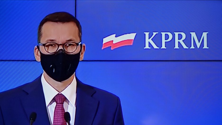 Premier Mateusz Morawiecki o 100 dniach solidarności podczas konferencji prasowej