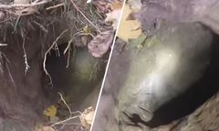 Tunel na granicy polsko-białoruskiej. Straż Graniczna pokazuje nagranie