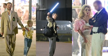 Kulisy półfinału "Tańca z Gwiazdami": Mateusz Banasiuk z synem, Aldona Orman na pogaduszkach i Sebastian Fabijański ze świetlnym mieczem (ZDJĘCIA)