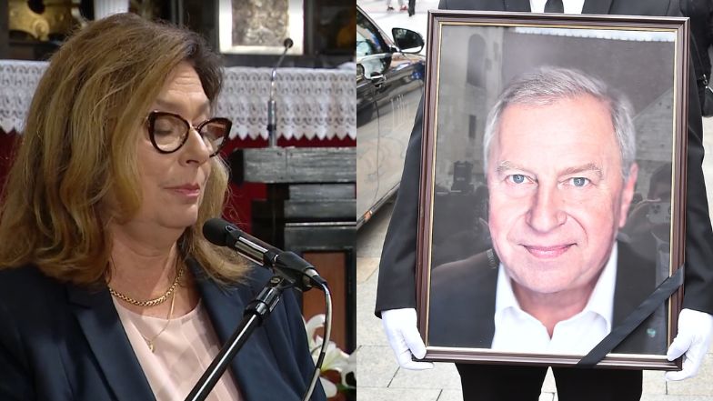 Pogrzeb Jerzego Stuhra. W poruszających słowach pożegnała go Małgorzata Kidawa-Błońska