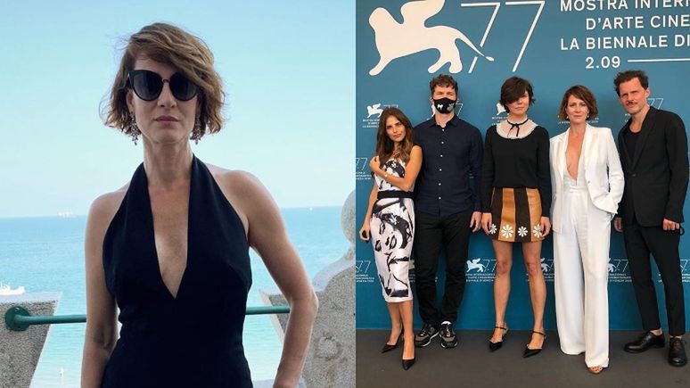 Ekipa "Śniegu już nigdy nie będzie" podczas Festiwalu Filmowego w Wenecji