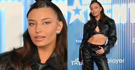 "Mam talent!". Julia Wieniawa zachwyciła w ROCKOWEJ stylówce. Ale spójrz na Paulinę Krupińską [ZDJĘCIA]