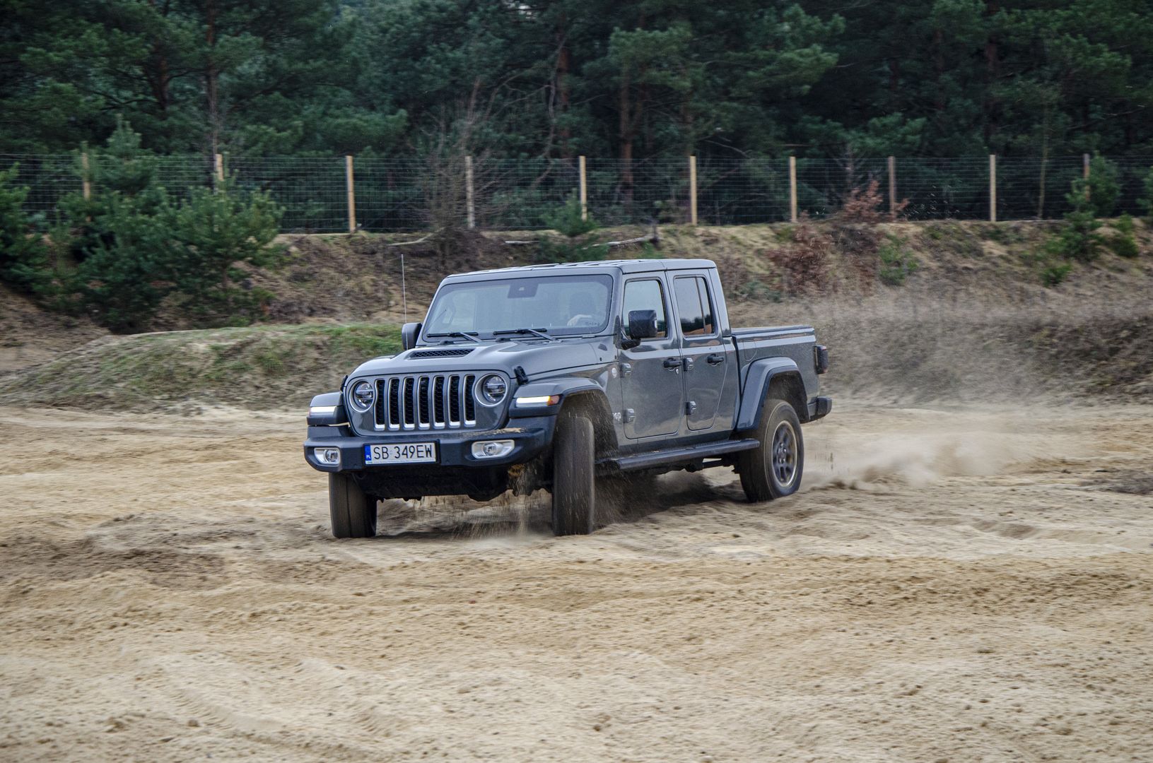 Jeep Gladiator na Poligonie4x4