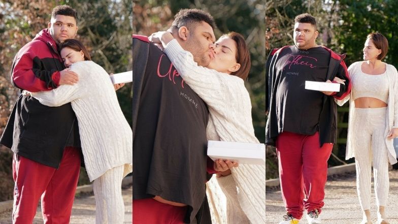 Katie Price tuli syna, spacerując po Essex